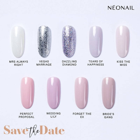 NeoNail Lakier Hybrydowy 8438 7,2 ml, Bride`s Gang
